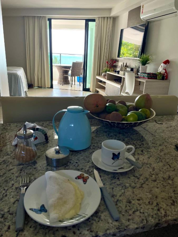 Tabatinga Residence Flat Pé na Areia II Conde  Exterior foto